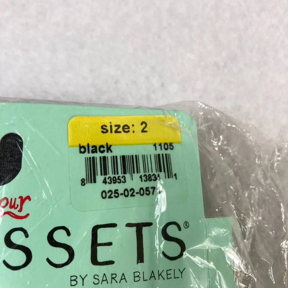 SPANX Assets Sara Blakely‎ Reversible Shaping Tights Women's 2 Flipside Diamond